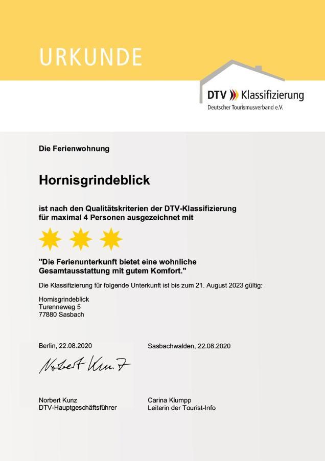 Ferienwohnung Hornisgrindeblick Obersasbach Luaran gambar